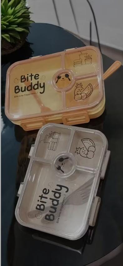 Bite Buddy Leakproof Lunch Box – BPA Free & Microwave Safe